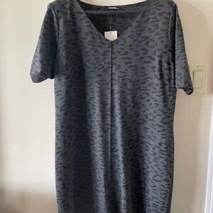 George  Sheath Half Sleeve Grey Size L Dress– NWT